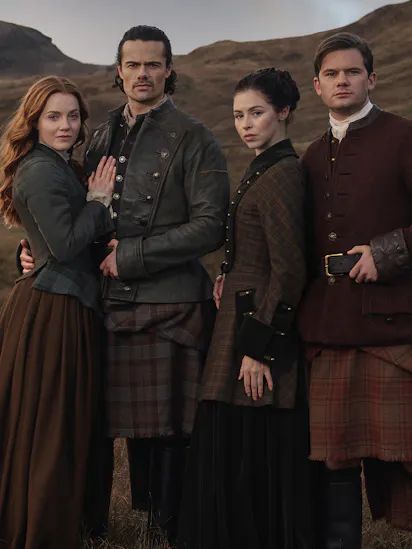 The cast of Outlander: Blood of my Blood