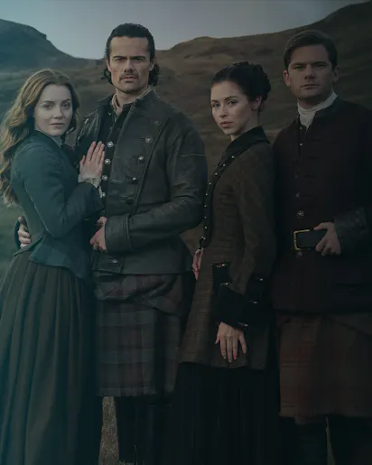 The cast of Outlander: Blood of my Blood